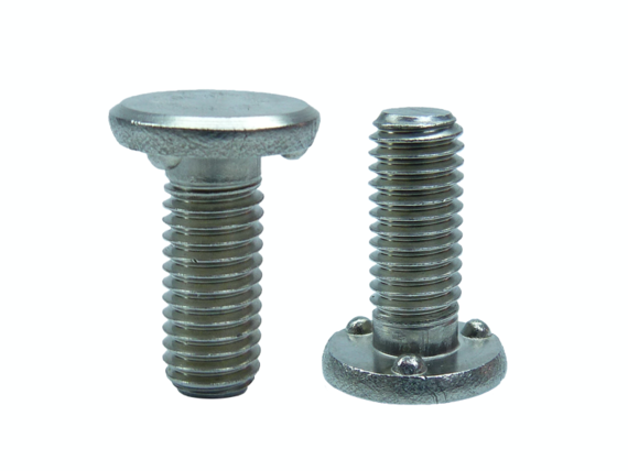 weld screw stainless steel with circular projection